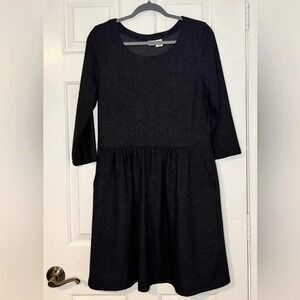 Artisan NY Women Black Casual Dress L